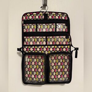 Vera Bradley Hanging Travel Organizer in Moon Blooms Pattern